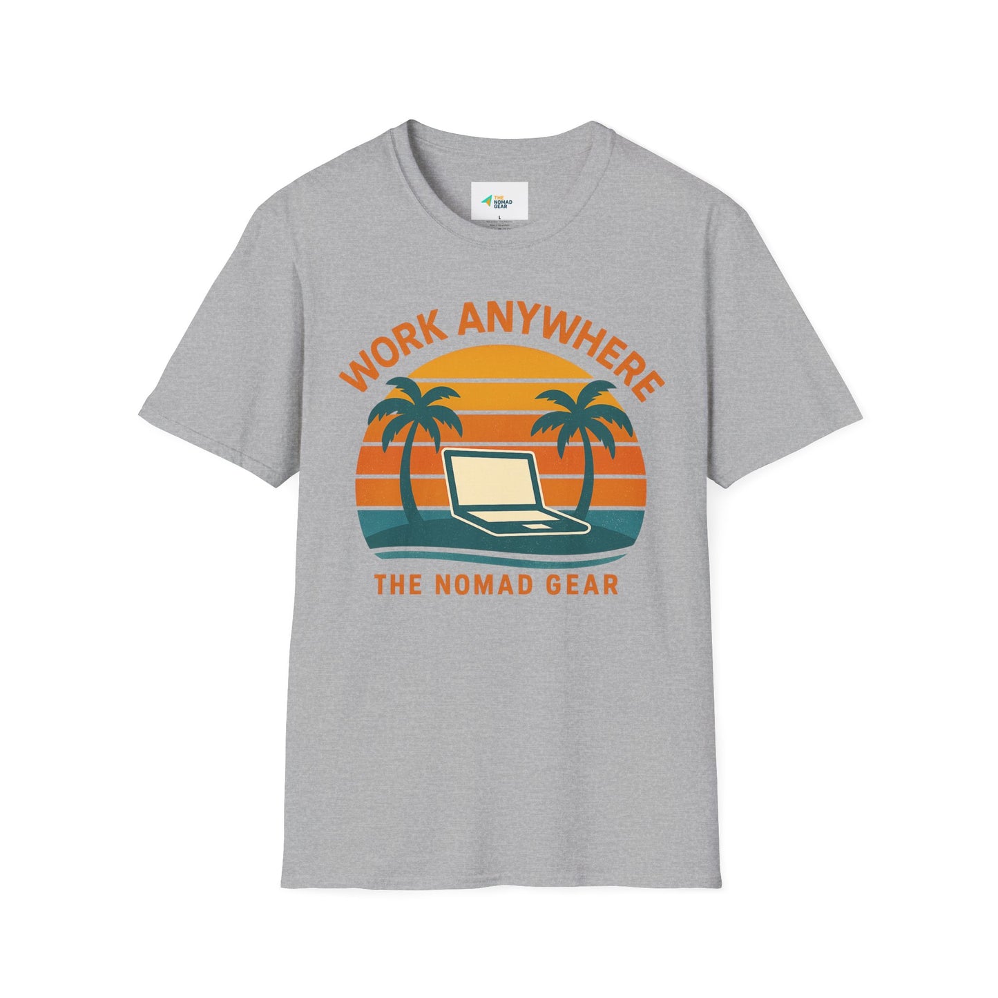 Nomad T-Shirt - Great Quality Anywhere Work Digital Remote Nomad Gear