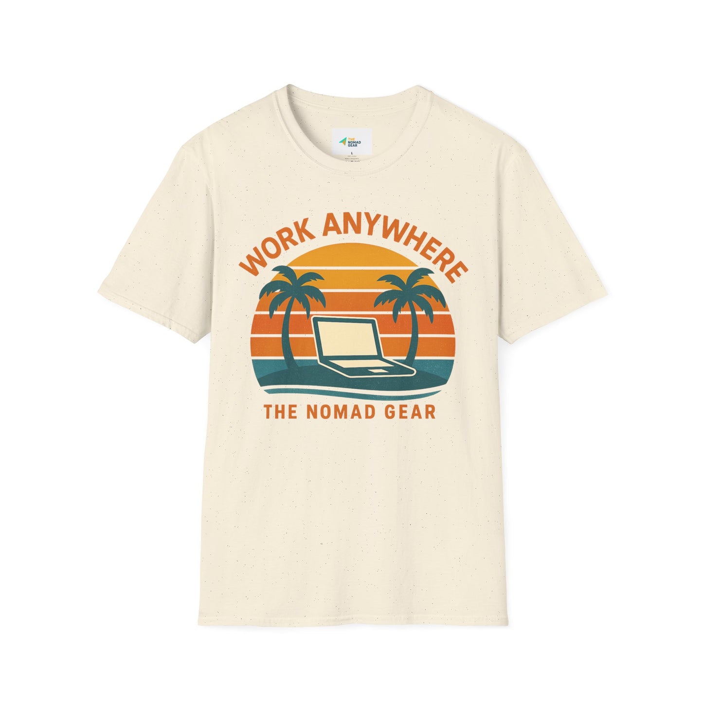 Nomad T-Shirt - Great Quality Anywhere Work Digital Remote Nomad Gear