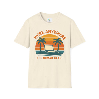 Nomad T-Shirt - Great Quality Anywhere Work Digital Remote Nomad Gear
