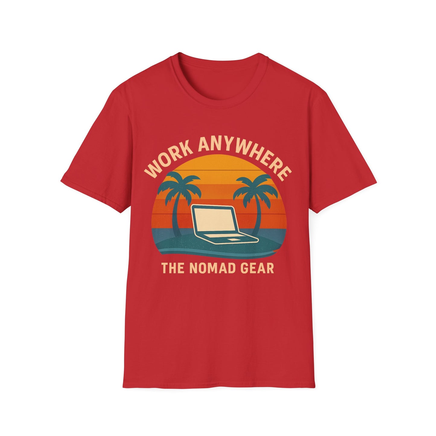 Nomad T-Shirt - Great Quality Anywhere Work Digital Remote Nomad Gear