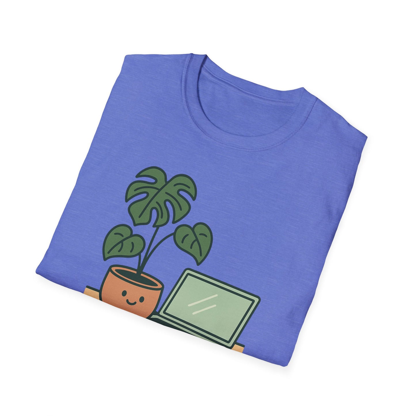 Potted & Productive T-Shirt, Ideal for Plant Lovers, Home Office Gear, Gifts for Creatives, Motivational Tee, Casual Wear, Everyday Style