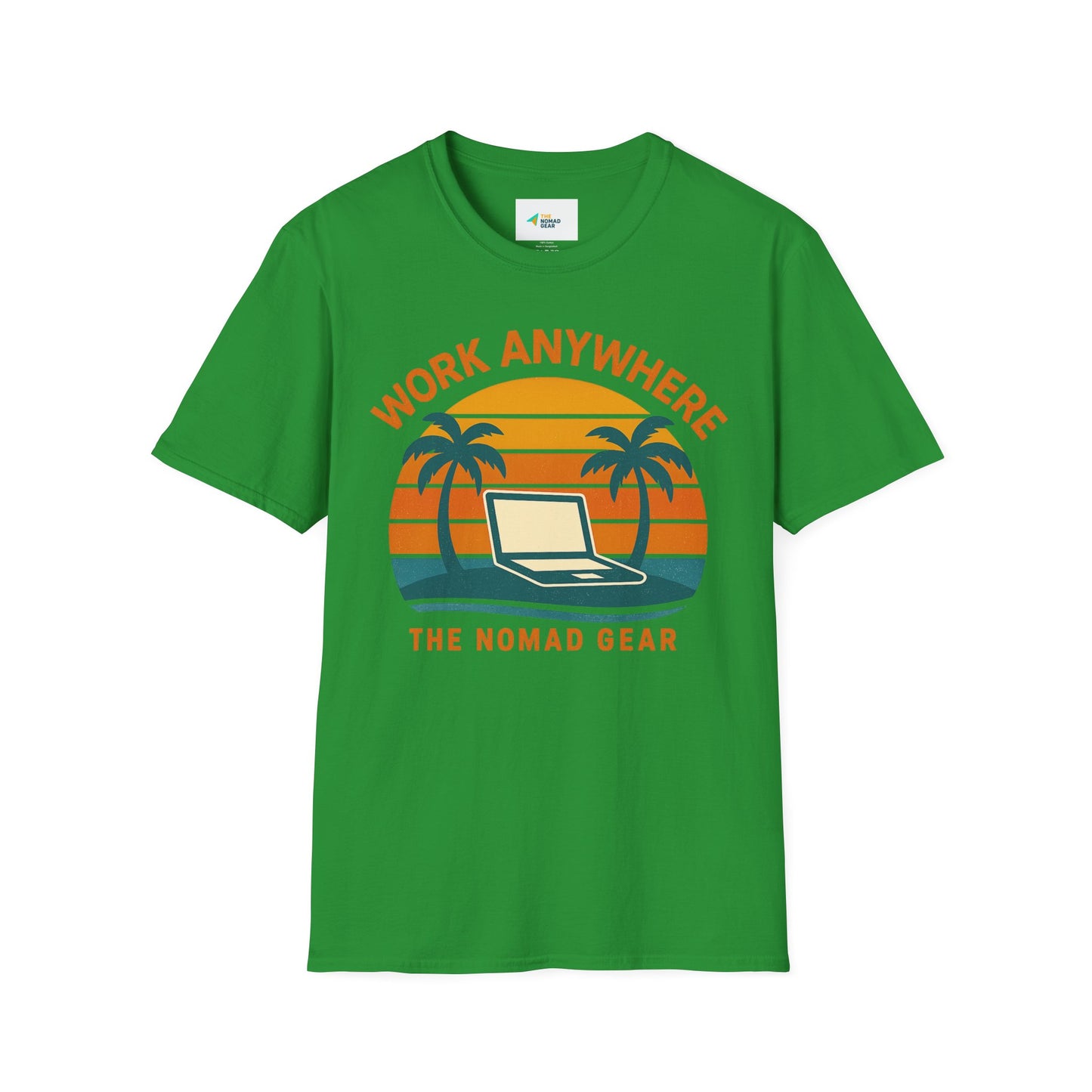 Nomad T-Shirt - Great Quality Anywhere Work Digital Remote Nomad Gear