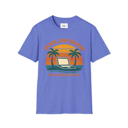 Nomad T-Shirt - Great Quality Anywhere Work Digital Remote Nomad Gear