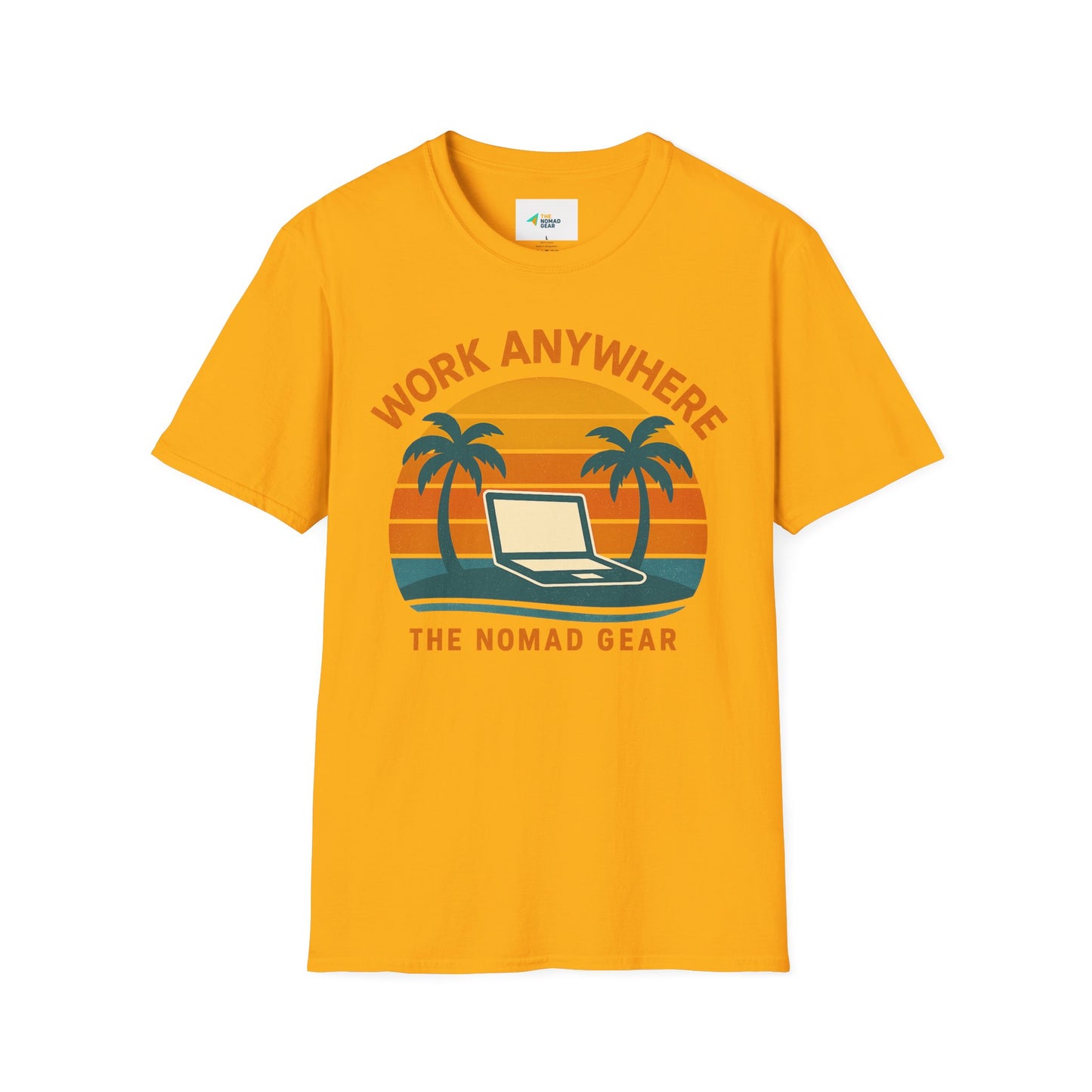 Nomad T-Shirt - Great Quality Anywhere Work Digital Remote Nomad Gear