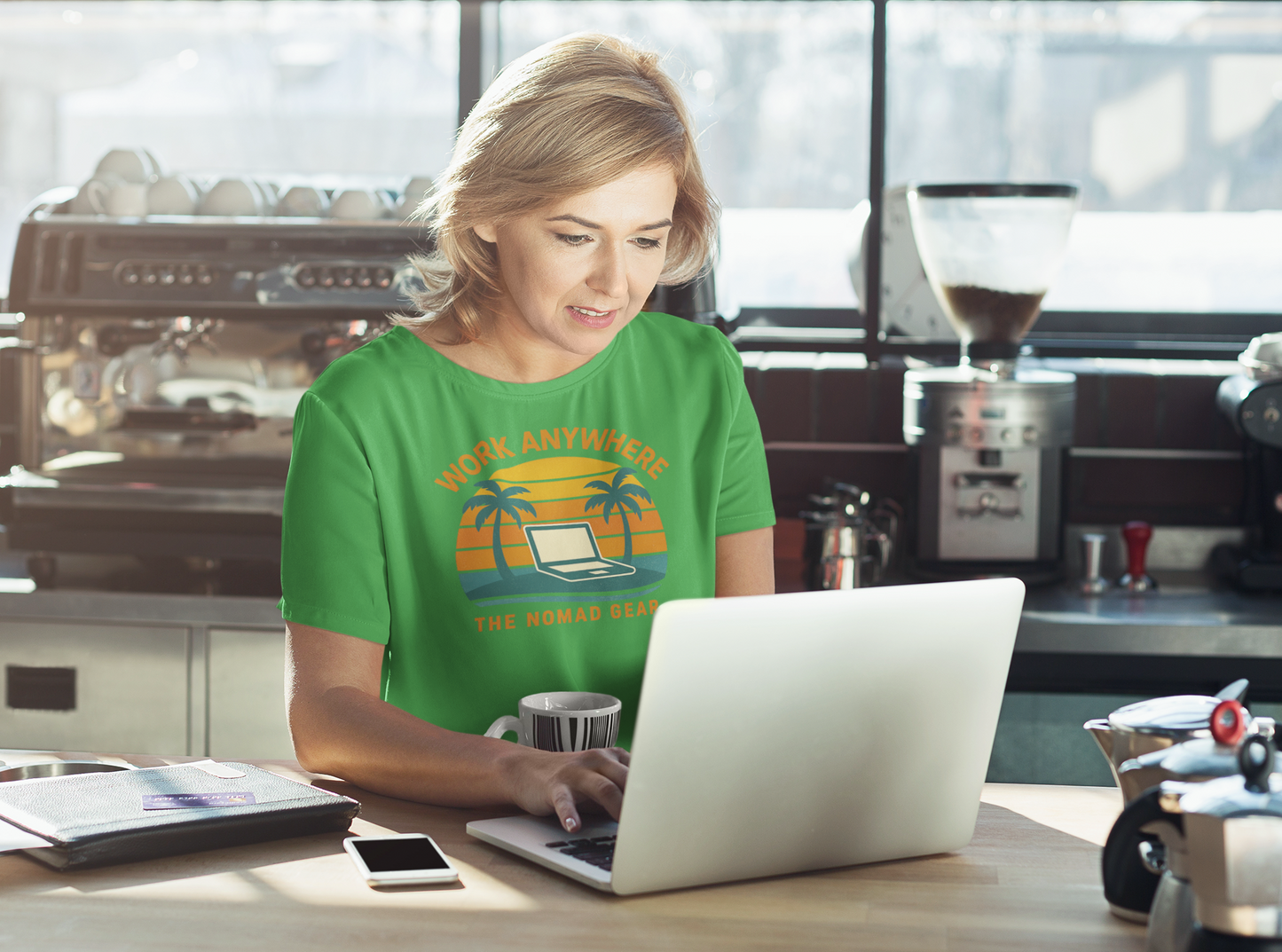 Nomad T-Shirt - Great Quality Anywhere Work Digital Remote Nomad Gear