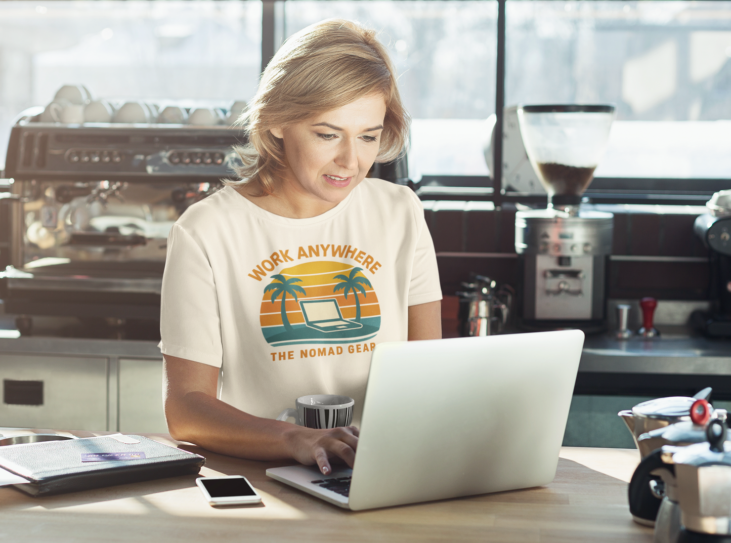 Nomad T-Shirt - Great Quality Anywhere Work Digital Remote Nomad Gear