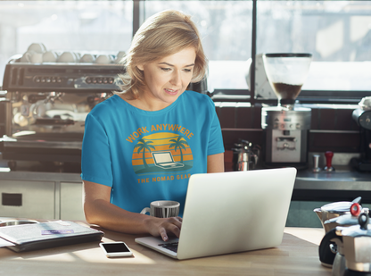 Nomad T-Shirt - Great Quality Anywhere Work Digital Remote Nomad Gear