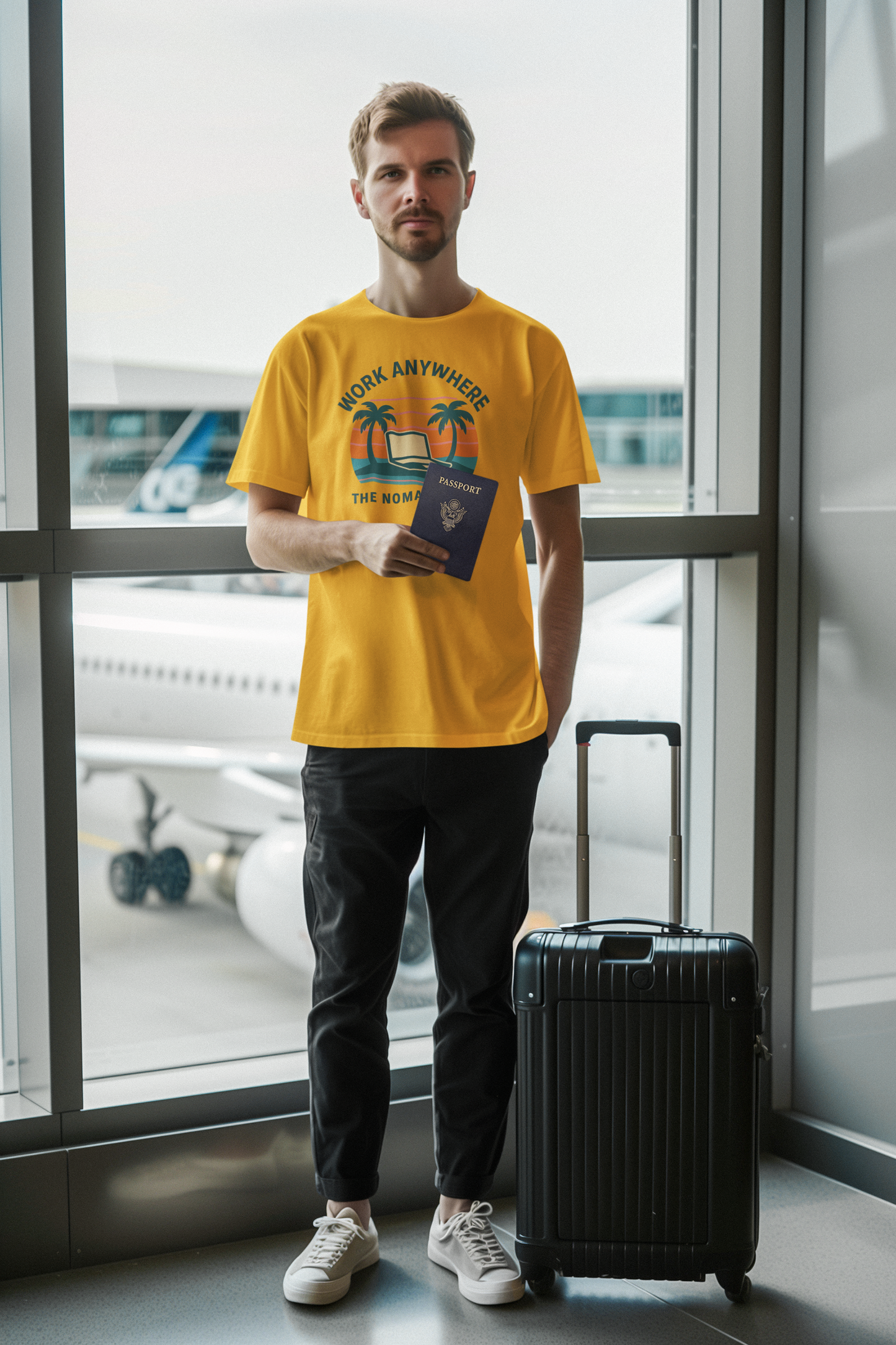 Nomad T-Shirt - Great Quality Anywhere Work Digital Remote Nomad Gear