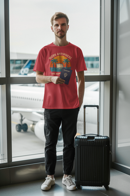 Nomad T-Shirt - Great Quality Anywhere Work Digital Remote Nomad Gear