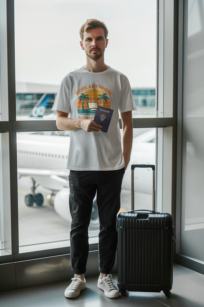 Nomad T-Shirt - Great Quality Anywhere Work Digital Remote Nomad Gear