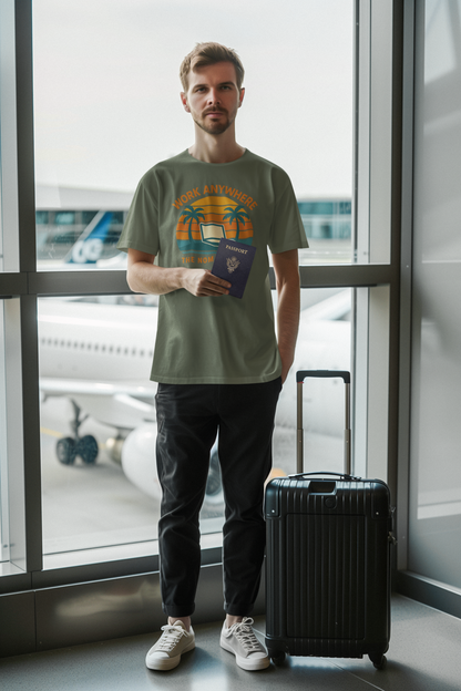 Nomad T-Shirt - Great Quality Anywhere Work Digital Remote Nomad Gear