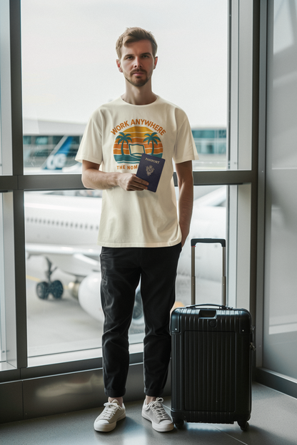 Nomad T-Shirt - Great Quality Anywhere Work Digital Remote Nomad Gear