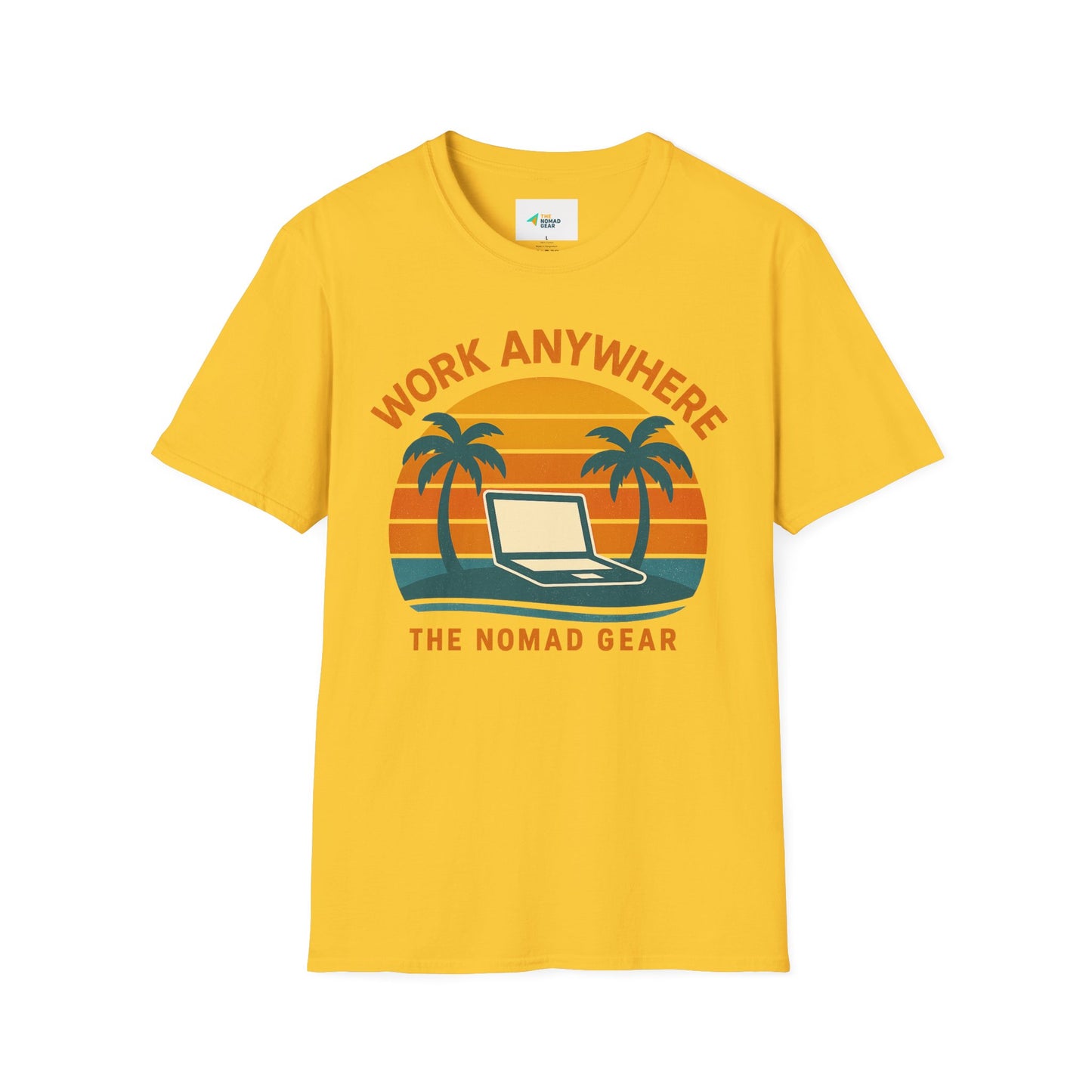Nomad T-Shirt - Great Quality Anywhere Work Digital Remote Nomad Gear