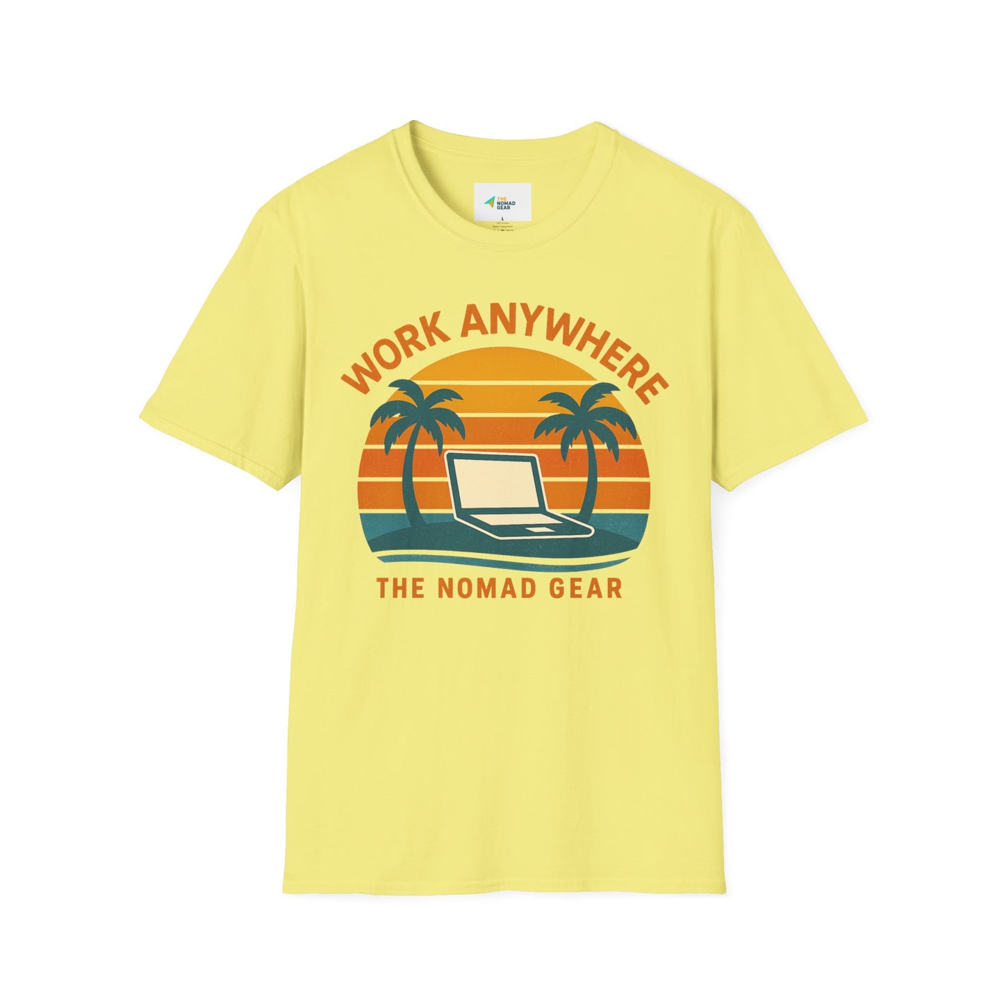 Nomad T-Shirt - Great Quality Anywhere Work Digital Remote Nomad Gear
