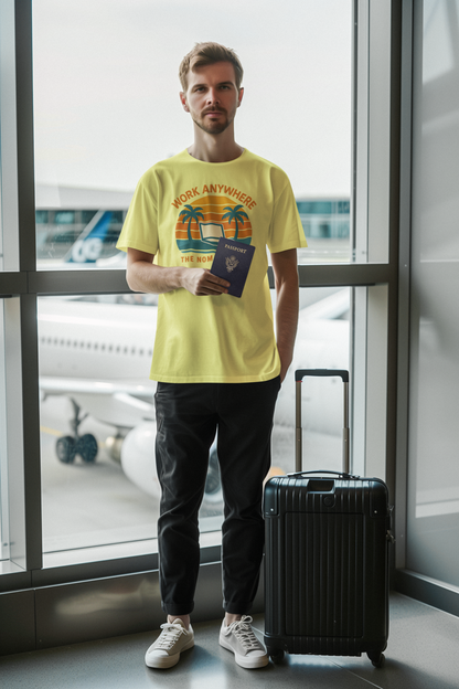 Nomad T-Shirt - Great Quality Anywhere Work Digital Remote Nomad Gear